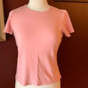 Merona Peach Short Sleeve Top, Like New Condition. Medium